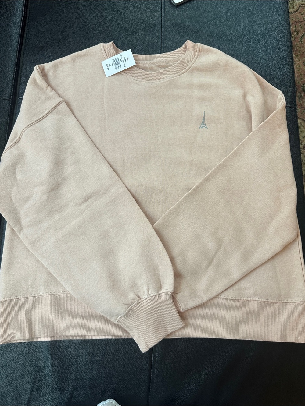 Women’s Crewneck Sweatshirt - Light Blush